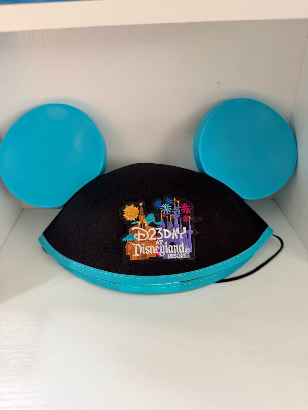 D23 Day Blue and Black Mickey Ears Hat